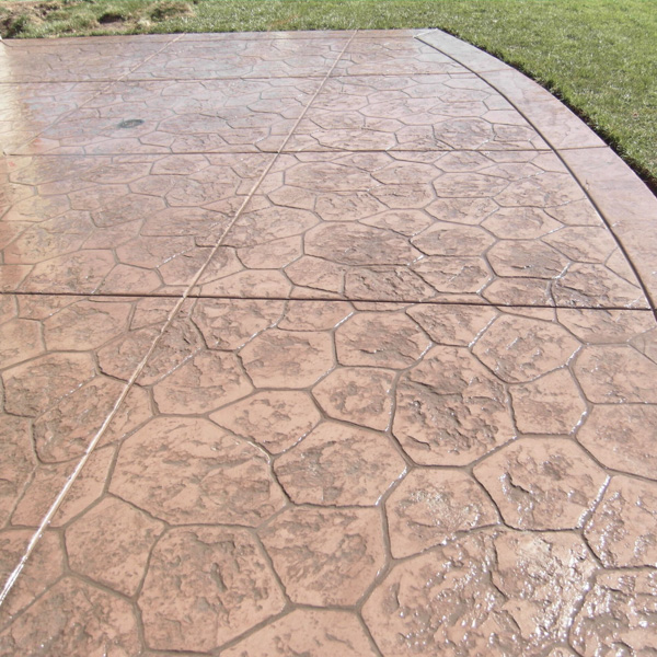 Ugly stamped concrete